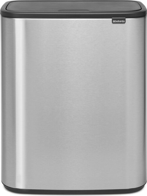 Brabantia Bo Touch Bin Prullenbak - 60 liter - Matt Steel Fingerprint Proof