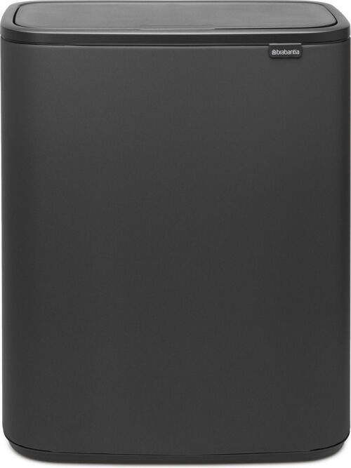 Brabantia Bo Touch Bin Prullenbak - 60 liter - Mineral Infinite Grey