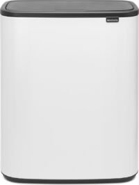 Brabantia Bo Touch Bin Prullenbak - 60 liter - White