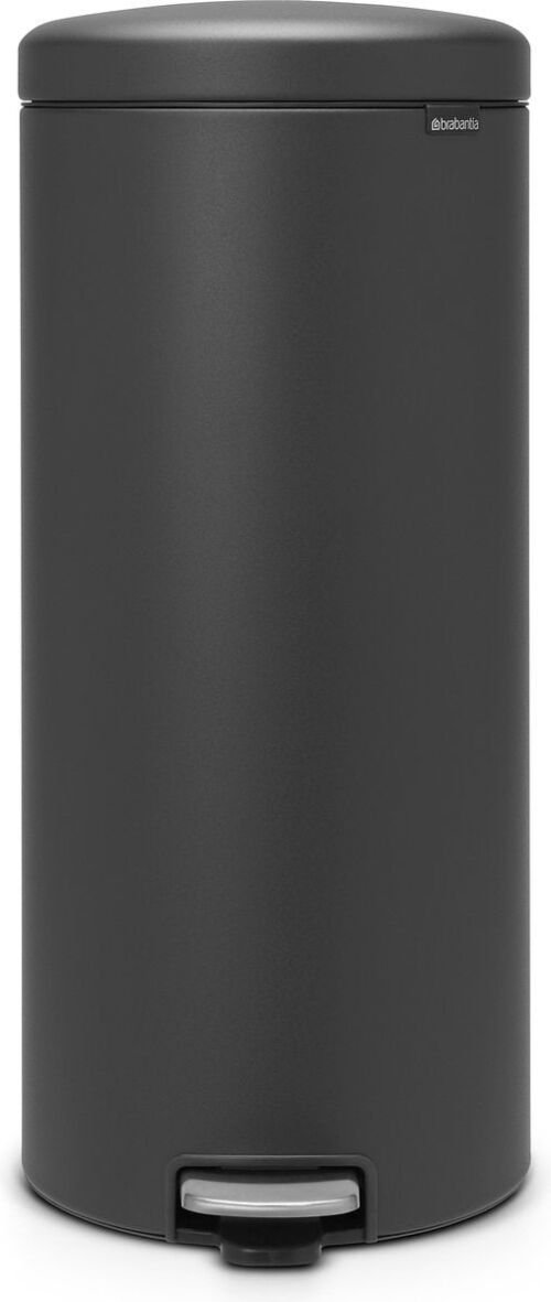 Brabantia NewIcon Prullenbak - 30 liter - Mineral Infinite Grey