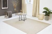 Camel wollen vloerkleed (160 x 230 cm)