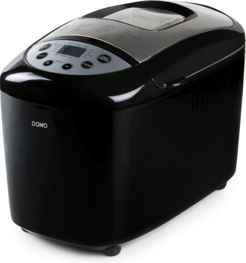 DOMO B3977 Broodbakmachine– 17 Programma’s – 1000-1500g – Glutenvrij Programma - XL Broodkuip – Zwart