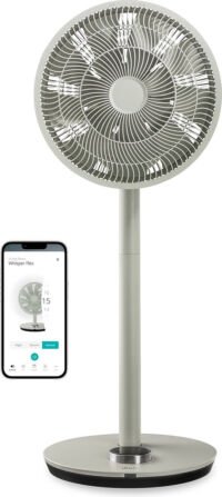 Duux Whisper Flex - Smart Statiefventilator - Staande Ventilator Geruisloos - Sage