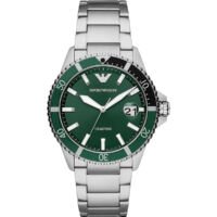 Emporio Armani AR11338 Herenhorloge 42 mm - Zilverkleurig