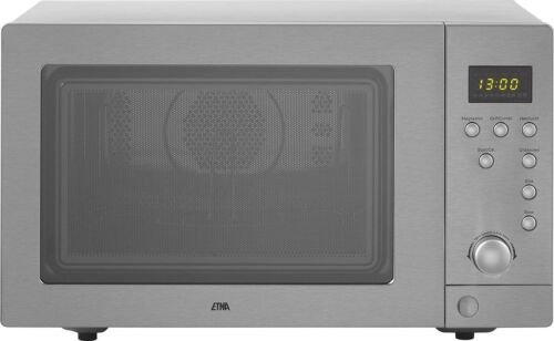 ETNA ECM243RVS - Combi-magnetron - Vrijstaand - 900 watt - 25 liter - RVS
