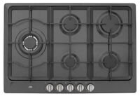 ETNA KG775ZTA - Gaskookplaat - met Wokbrander - 75 cm - Mat Zwart