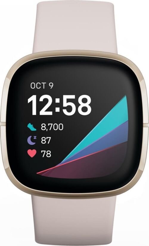 Fitbit Sense - Smartwatch - Wit