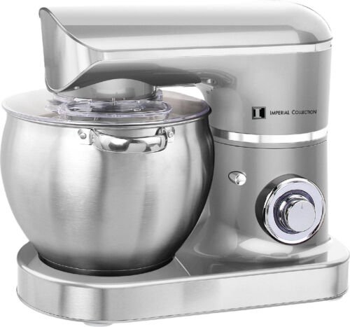 Imperial Collection IM-KM2200: 2200W Stand Mixer with 8.5L S/S Mixing Bowl Gray