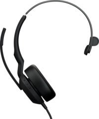 Jabra Evolve2 50 Headset Bedraad Hoofdband Kantoor/callcenter USB Type-C Zwart