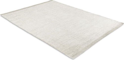 LIFA LIVING Vloerkleed - Vintage - Wol - Camel&Wit - 140 x 200 cm