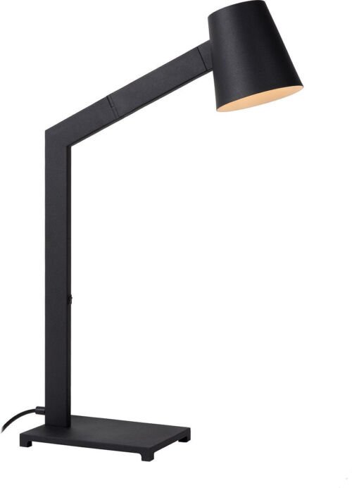 Lucide MIZUKO - Bureaulamp - 1xE14 - Zwart