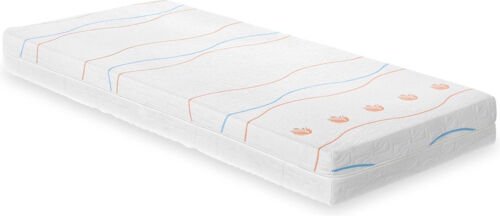 M line TeamNL 90x220 matras | Traagschuim en Koudschuim matras | Omdraaibaar matras met harde en zachte kant | Ontwikkeld met topsporters | Gebruikt met de Olympische Spelen | 5 comfortzones |