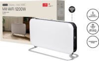 Mill CO1200WIFI3 - WiFi-geïntegreerde design convector kachel - 1200 Watt - 18m2 - 100% stil - 5 jaar garantie
