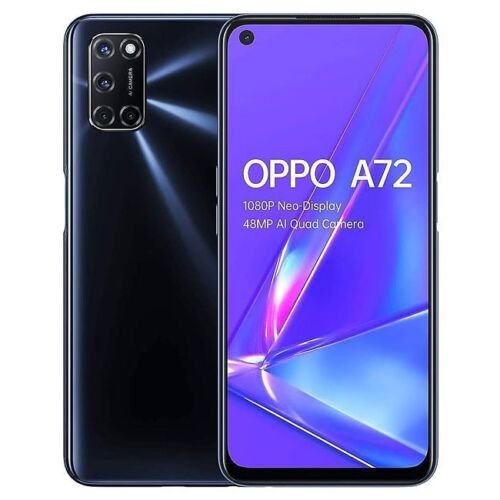 Oppo A72 128GB Dual (Simlockvrij) / SV - Zwart