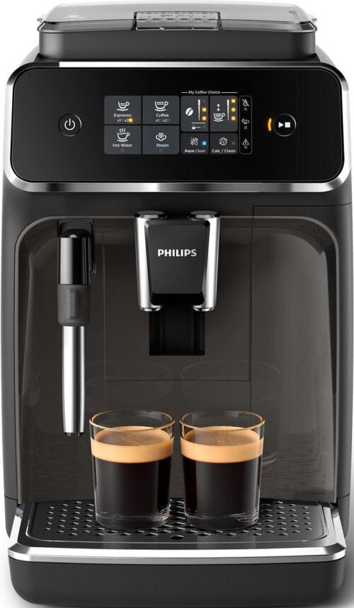 Philips 2200 Serie EP2224/40 - Espressomachine - Zwart/Grijs&RVS