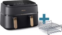 Philips 3000 serie NA352/04 - Airfryer - 9L - Dubbele mand
