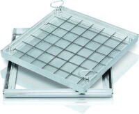 Putdeksel aluminium 500 x 500 mm