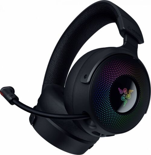 Razer Kraken V4 Pro Headset&Bedieningshub - Bedraad&Draadloos - USB Type-A - Bluetooth - Zwart