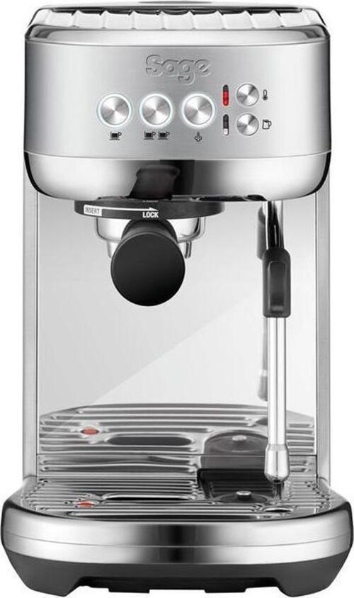 Sage the Bambino® Plus Brushed Stainless Steel Pistonmachine RVS