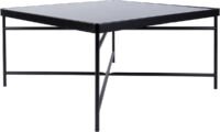 Salontafel Smooth - Large - Vierkant Mat Zwart - 80x80x40cm