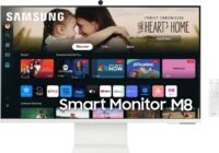 Samsung Smart M8 LS32DM801UUXEN - 4K Smart Monitor - Apple AirPlay - Tizen - Wi-Fi - 32 Inch