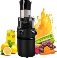 Slowjuicer Sapcentrifuge - Optimaal Behoud van Voedingsstoffen - Test Winner - 200 Watt