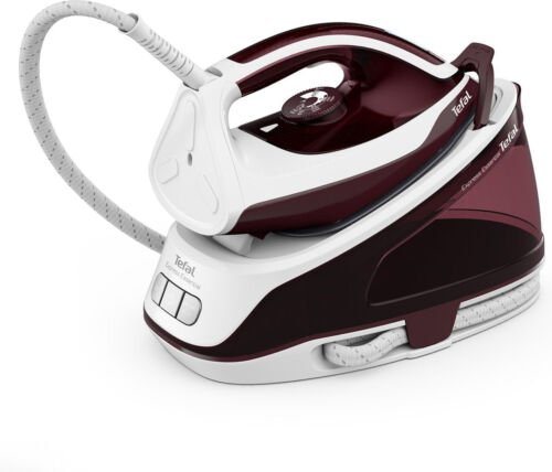 Tefal stoomstrijksysteem SV6120 EXPRESS EASY (Wit-Bordeaux rood)