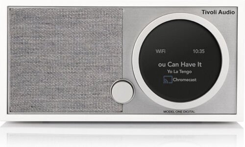 Tivoli Audio - Model One Digital+ Gen 2 - DAB+/WiFi/AirPlay 2/Chromecast/Smart Radio - Wit/Grijs