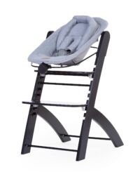 Childhome - Newborn Evosit - Kinderstoel - Zwart Jersey - Verstelbaar - Pasgeborenen tot 6 maanden