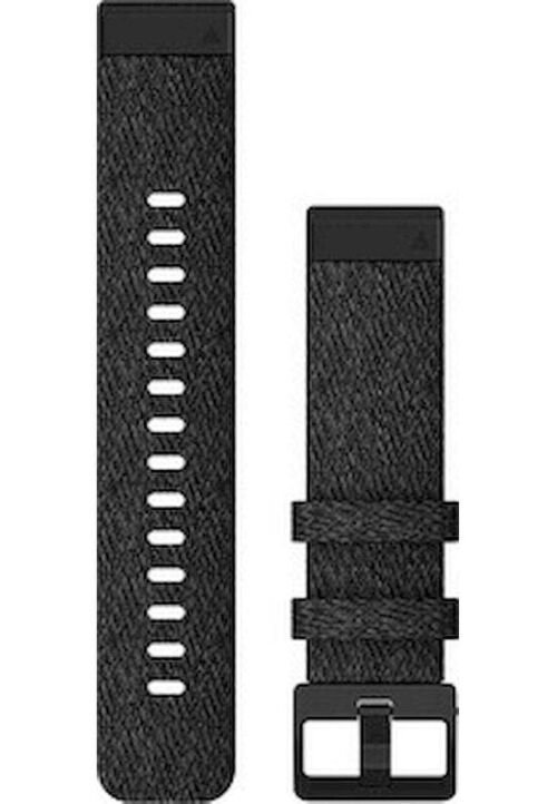 Garmin QuickFit Nylon Horlogebandje - 20mm Polsbandje - Wearablebandje - Zwart