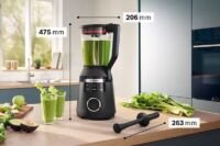 Bosch MMB6652B VitaPower Serie 6 - Blender - Zwart- 1800W - 2 liter beker - 6 automatische programma's