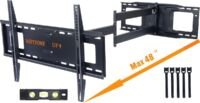 WHYFONE - Lange Arm - TV Muurbevestiging - 48 inch Uitbreiding - Volledige Beweging