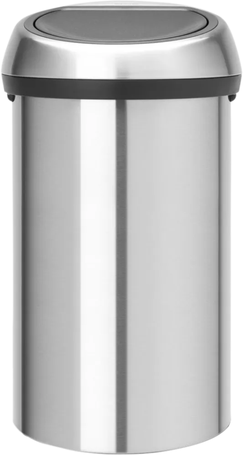 Brabantia Touch Bin 60 Liter Matt Steel