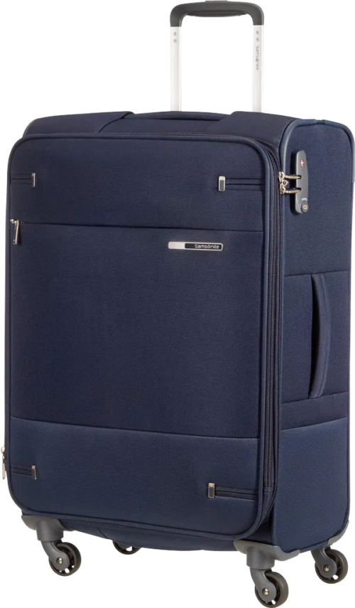 Samsonite Base Boost Expandable Spinner 66cm Navy Blue