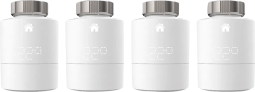 Tado Slimme Radiatorknop uitbreiding 4-Pack