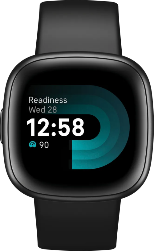Fitbit Versa 4 Zwart