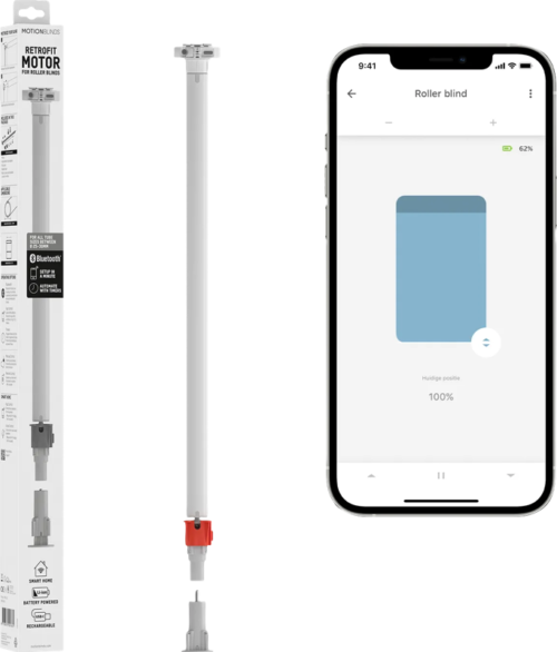 MotionBlinds Retrofit Rolgordijn motor met Bluetooth