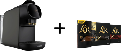 Philips L'OR Barista Sublime LM9012/23 Grijs met koffiecups
