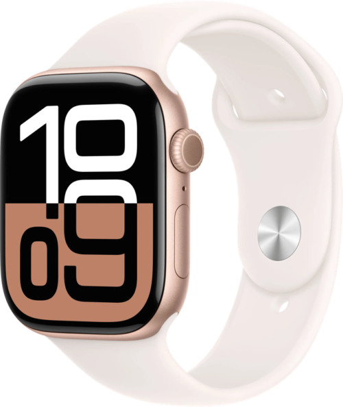 Apple Watch Series 10 4G 46mm Roségoud Sportband S/M