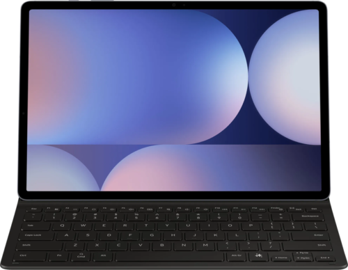 Samsung Galaxy Tab S10 Plus / S9 Plus / S9 FE Plus Slim Toetsenbord Hoes QWERTY Zwart