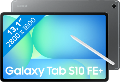 Samsung Galaxy Tab S10 FE Plus 13,1 inch 256GB Wifi + 5G Grijs