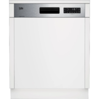 BEKO BDSN36451X Semi inbouw vaatwasser