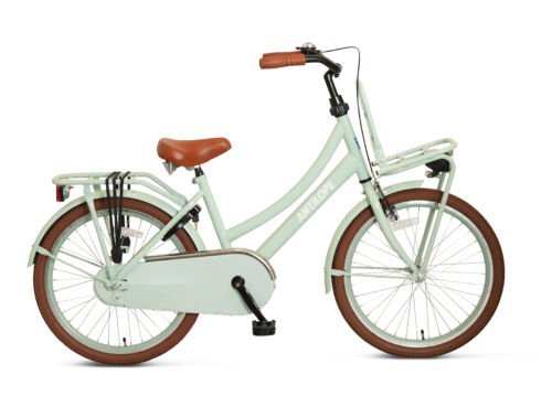 Antilope Mini Cargo Transport 22 Inch Meisjesfiets Mat Lichtgroen | Nieuw (outlet)