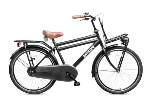 Antilope Transport 24 Inch Jongensfiets Matzwart