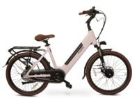 Avon Bx1 Elektrische Fiets 24 Inch – 250w Voorwielmotor 504wh Accu Tot 90 Km Actieradius Hydraulische Schijfremmen Nexus 3-speed Naafversnelling Kleurendisplay Lage Instap Dusty Rose