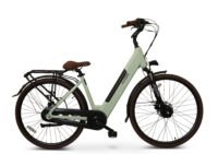 Avon Bx1 Elektrische Fiets 24 Inch – 250w Voorwielmotor 504wh Accu Tot 90 Km Actieradius Hydraulische Schijfremmen Nexus 3-speed Naafversnelling Kleurendisplay Lage Instap Lichtgroen