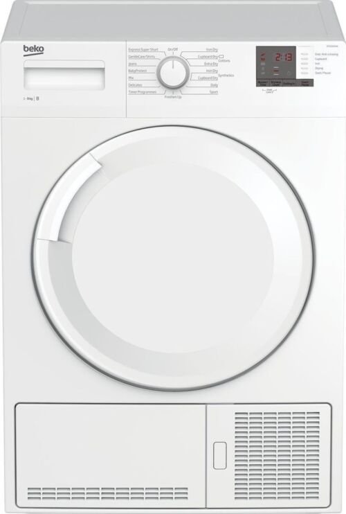 Beko Dtgc8101w Condensdroger 8 Kg – Slim Drogen Met Zorg Voor Je Kleding | Nieuw (outlet)
