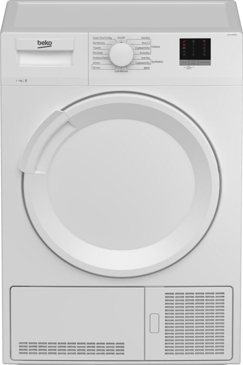Beko Dtlce70051w Condensdroger 7kg | Tweedehands (Refurbished)