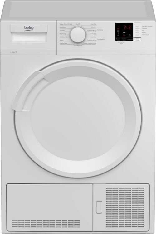 Beko Dtlce81031w Condensdroger 8kg | Tweedehands (Refurbished)