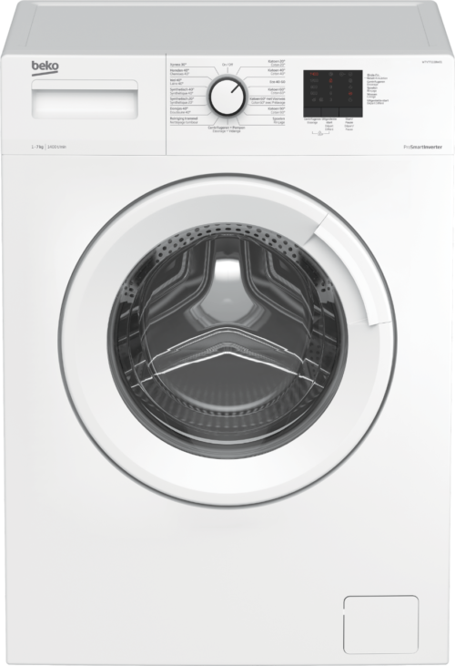 Beko Wtv77111bw01 Wasmachine 7kg 1400t | Nieuw (outlet)